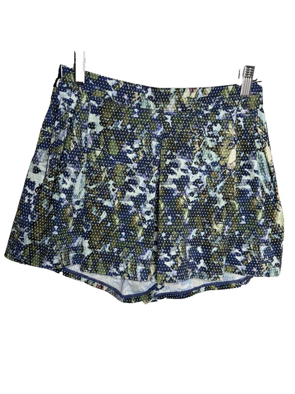 Lululemon Women's City Skort Sz 6 Floral Print Sport Stripe Shorts Run Athleis - Picture 2 of 8